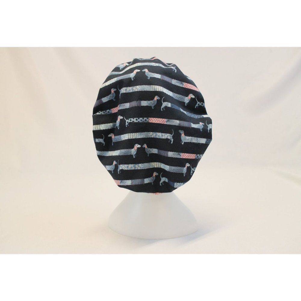 Dachshunds Dogs Bouffant Surgical Dental Scrub Cap Chemo Hat
